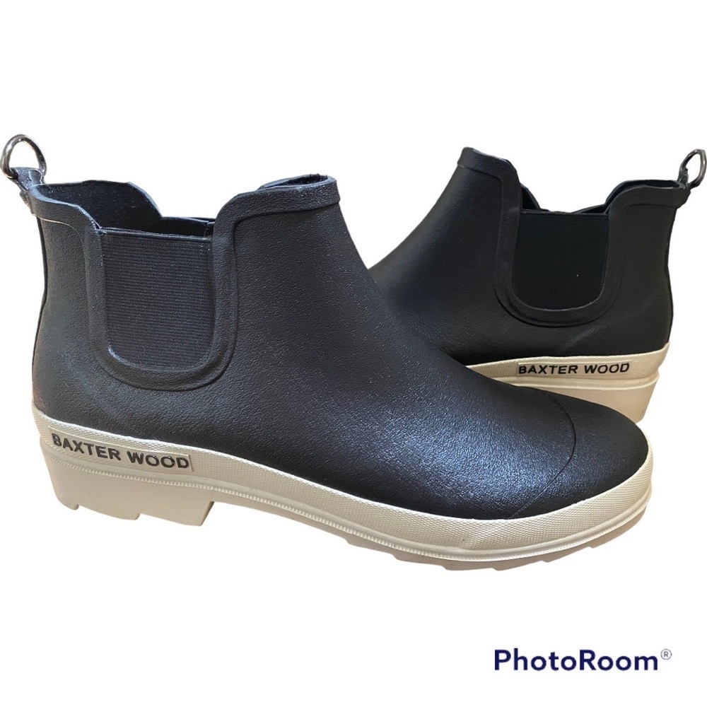 Baxter Woods White Sole Hevea Chelsea RainBoots